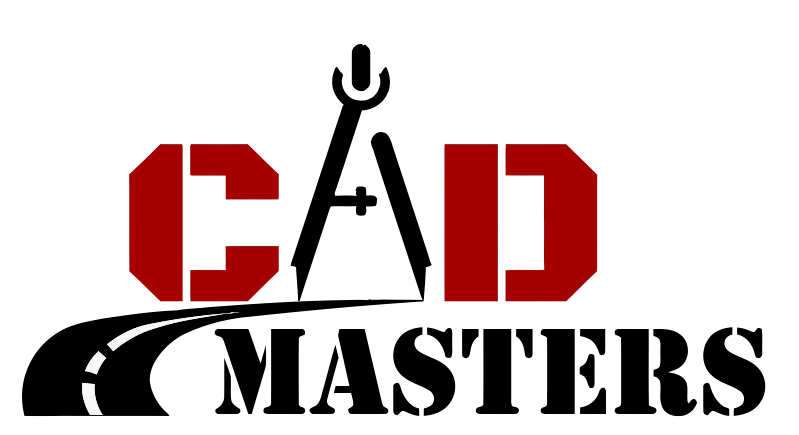 CADMasters International logo on engineering navy background